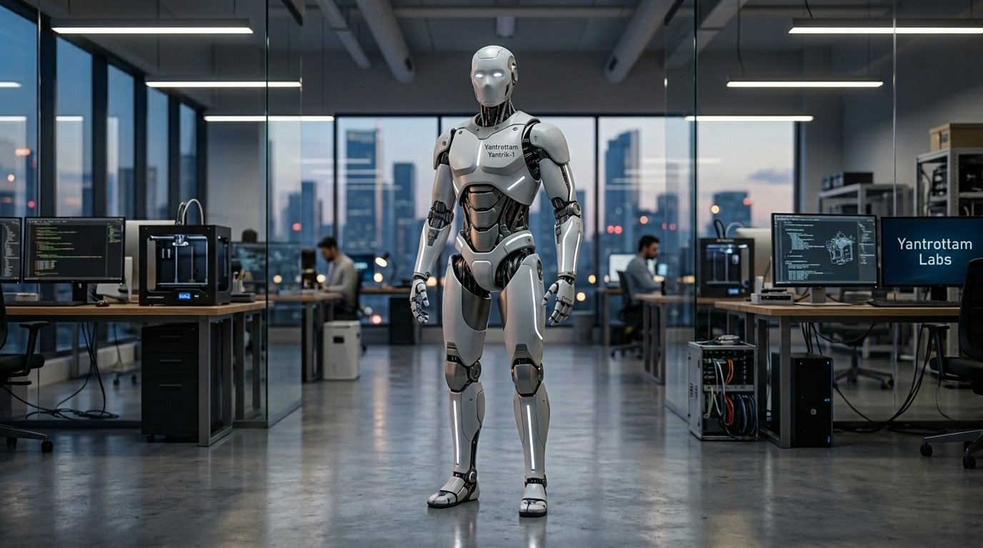 Yantrottam Yantrik-1 Humanoid Robot Concept